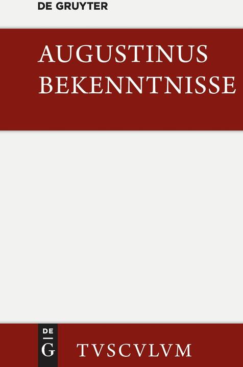 Actual product image Bekenntnisse / Confessiones (German, Augustine, Aurelius, 2004)