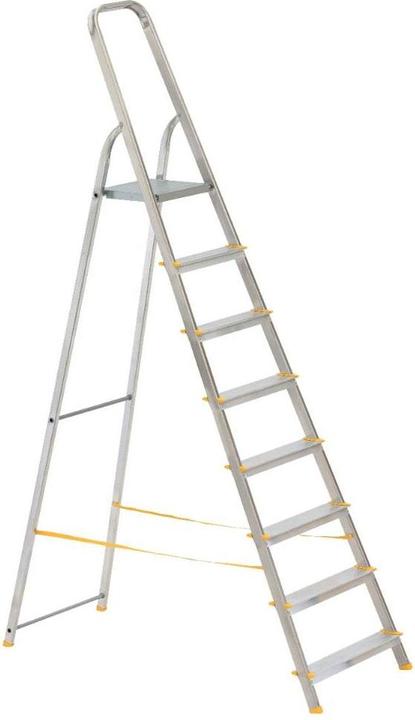 Puag Haushaltleiter 8 Stufen (Stehleiter, 243 cm)