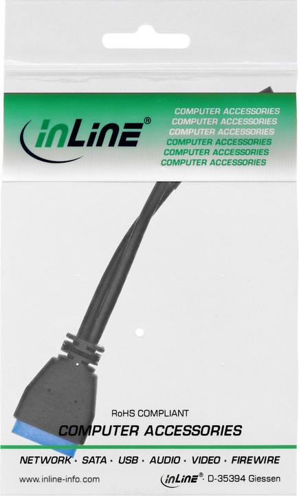 Image du produit InLine Adaptateur USB 2.0 vers 3.0 int.