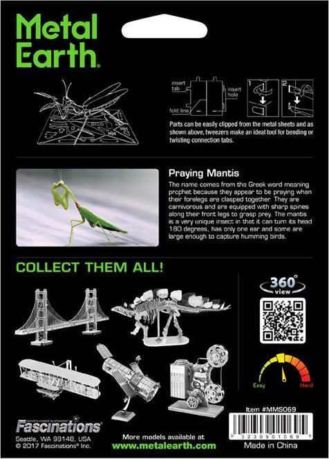 Produktbild Metal Earth Praying Mantis (Gottesanbeterin)