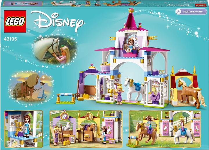 Produktbild LEGO Belles und Rapunzels königliche Ställe (43195, LEGO Disney)