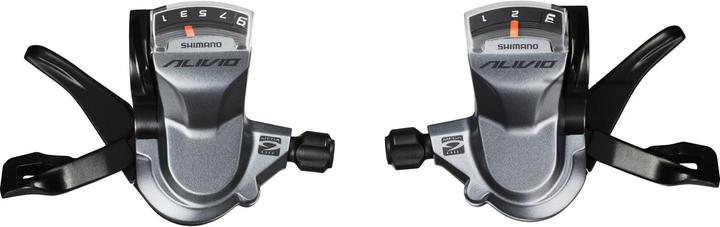 Produktbild Shimano Alivio SL-M4000 Schalthebel Paar 3x9-fach Schelle inklusive Zug und Hülle