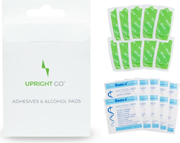Image du produit Upright Rubans adhésifs et tampons alcoolisés GO