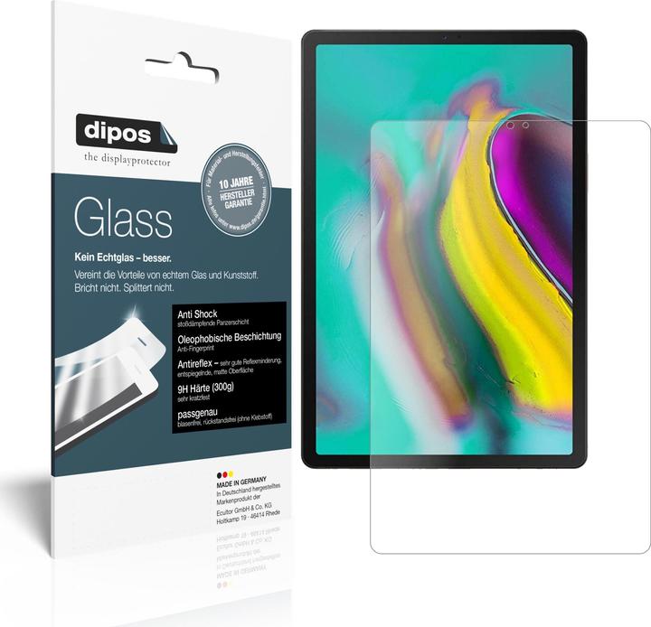 Dipos Displayschutz Anti-Shock (2 Stück, Galaxy Tab S5e)