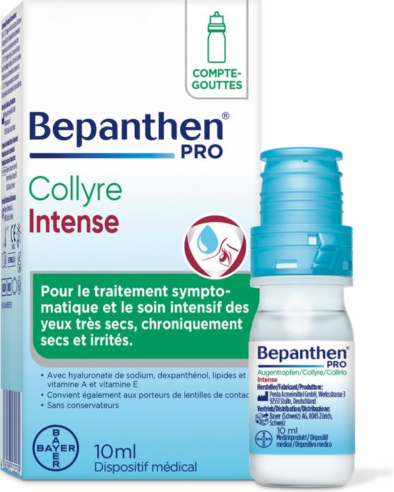 Produktbild Bepanthen PRO Augentropfen Intense 10ml (10 ml, 10 ml Flasche)