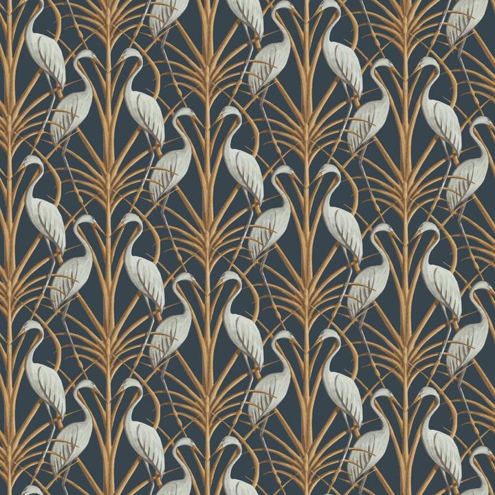 Actual product image The Chateau Nouveau Heron Wallpaper (53.5 x 978.5 cm)