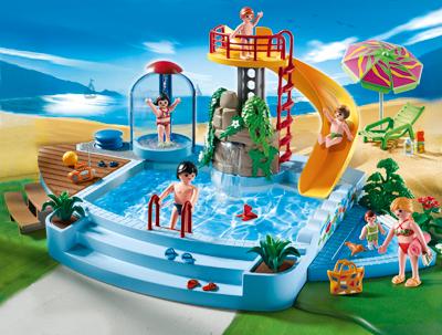 Produktbild Playmobil Freibad mit Rutsche (4858, Playmobil Family Fun)