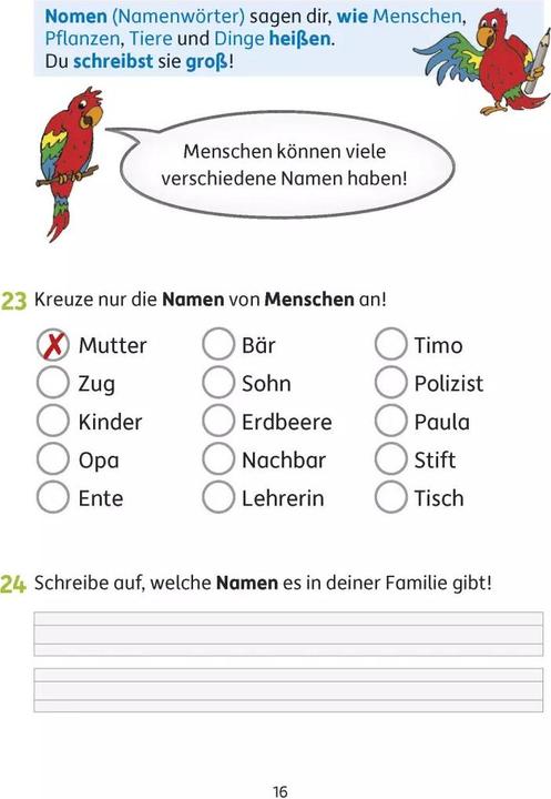 Produktbild Grammatik Deutsch 1./2. Klasse (Deutsch, Andrea Guckel, 2020)