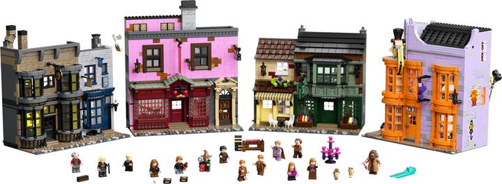 Actual product image LEGO Harry Potter Diagon Alley (75978, LEGO Harry Potter, LEGO Rare Sets)