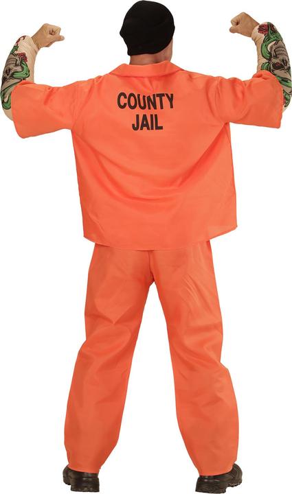 Actual product image Widmann Costume Tattooed Prisoner (S)
