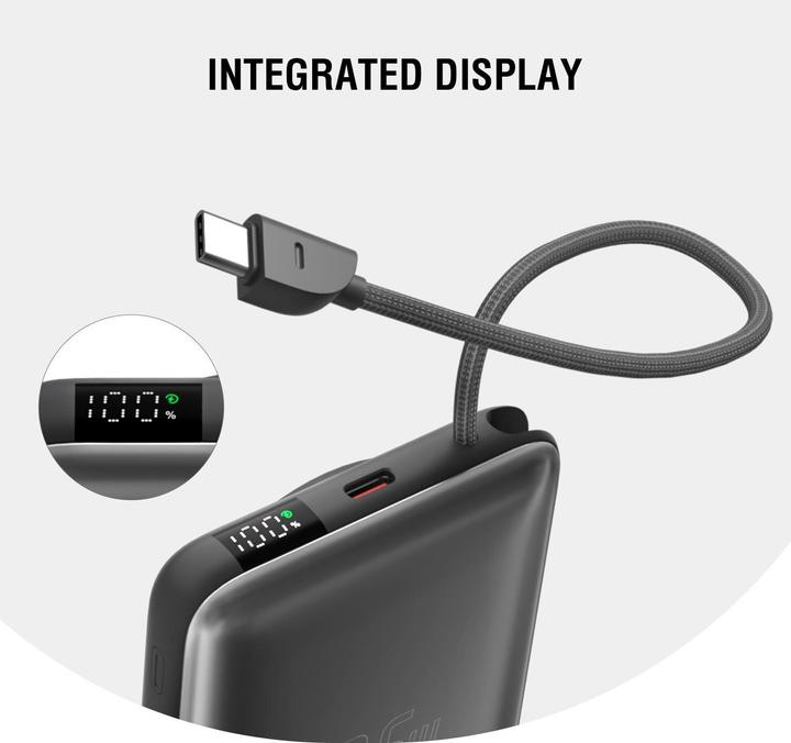 Actual product image 4smarts Wireless Powerbank Enterprise Pocket spacegrau (10000 mAh, 22.50 W, 37 Wh)