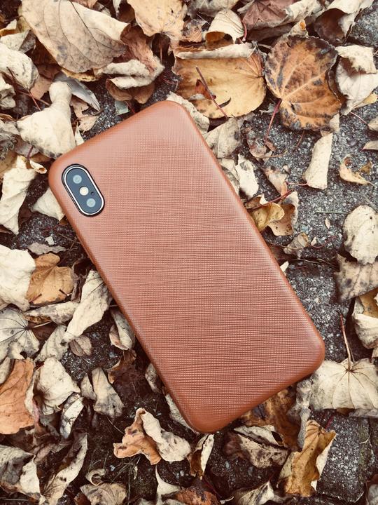 Actual product image KMP Vegan Leather (Apple iPhone XS Max)