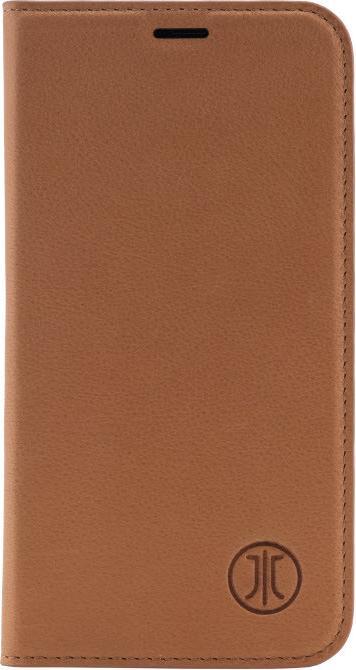 Produktbild JT Berlin iPhone 12 Pro Max - Tegel Flip Case cognac (Apple iPhone 12 Pro Max)