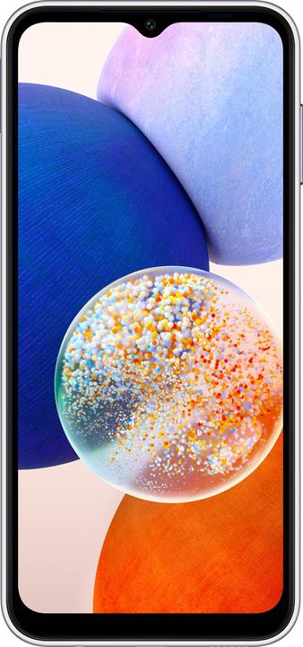 Actual product image Samsung Galaxy A14 5G (64 GB, Silver, 6.60", Dual SIM, 50 Mpx, 5G)
