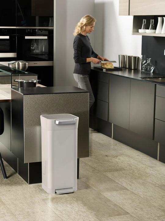 Image du produit Joseph Joseph Titan Recycling Station Stone, Kunststoff/Edelstahl, 39x33x6 (30 l)