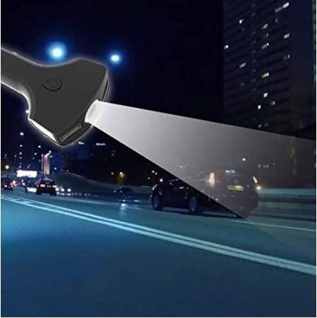 Image du produit Ledwood Chargeur Auto Qc 2 USB Coupe-Ceinture Brise-Vitre Lampe-Sos
