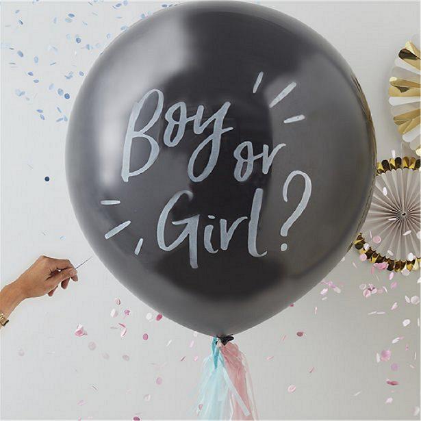 Actual product image Ginger Ray Girl or boy balloon