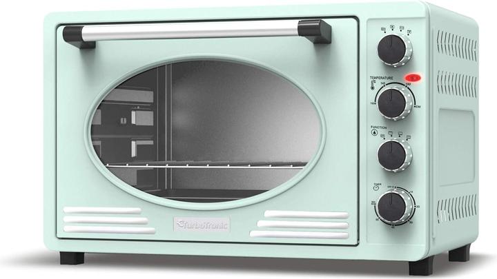 Image du produit TurboTronic By Z-Line Mini-four rétro à convection 45L en bleu