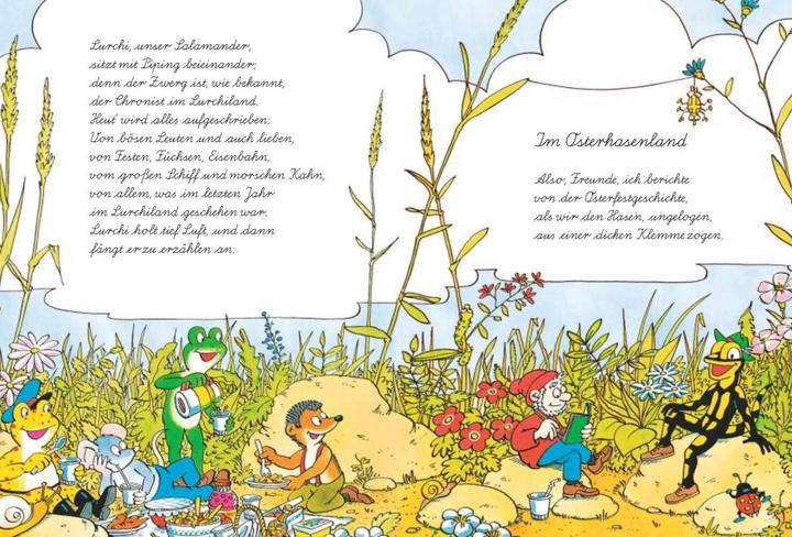 Actual product image Lurchis Abenteuer 5: Das lustige Salamanderbuch (German, Olaf Sveistrup, 2020)