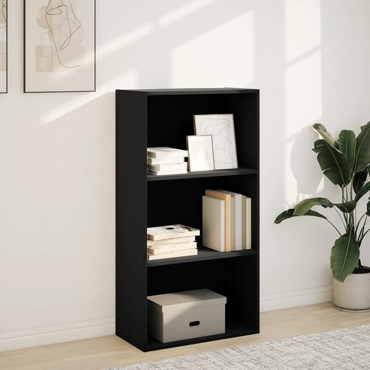 Immagine prodotto VidaXL Bücherregal Standregal Büroregal Aktenregal Aufbewahrungsregal Schwarz (60 x 30 x 114 cm)
