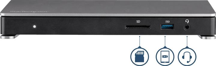 Immagine prodotto StarTech TB3DOCK2DPPU (Thunderbolt, 6 Porti)