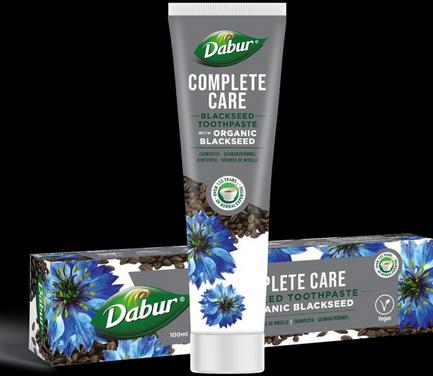 Dabur Schwarzkümmel-Zahnpasta mit Bio-Schwarzkümmel 100ml - Natürliche Zahnpflege für starke Zähne und G (100 ml)