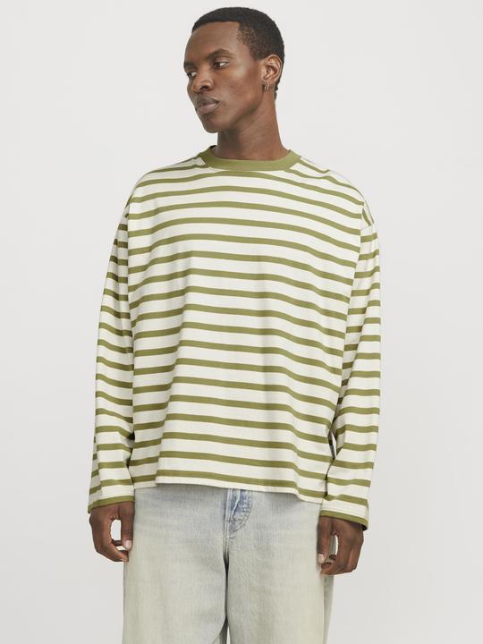 Actual product image Jack & Jones Gestreift Rundhalsausschnitt T-shirt T-shirt (XXL)