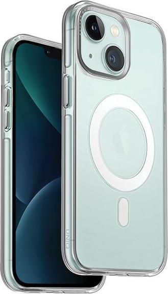 Actual product image Uniq etui Calio iPhone 15 6.1" Magclick Charging przezroczysty/transparent (Apple iPhone 15)