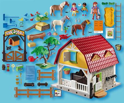 Image du produit Playmobil Ferme de poney (5222)