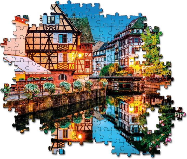 Produktbild Clementoni Puzzle Strasbourg old town g (500 Teile)
