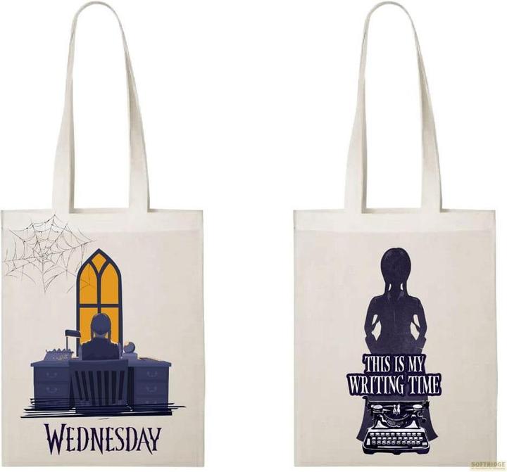 Actual product image Konix Wednesday carrier bag Time