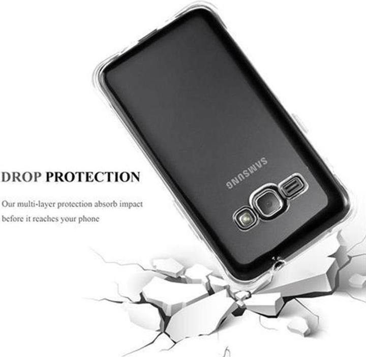 Productafbeelding Cadorabo TPU hoes Ultra Slank Klein Taillekoord (Samsung Galaxy J1 (2016))