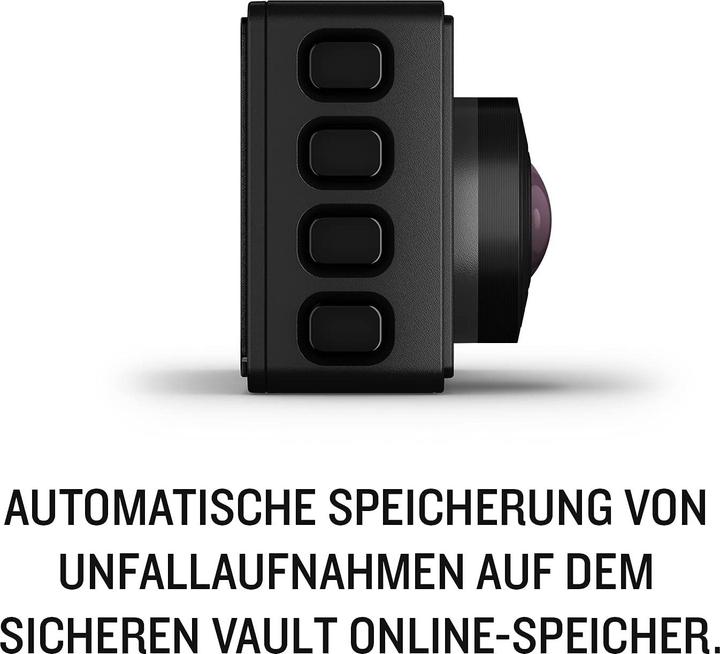 Image du produit Garmin Dash Cam 67W (Bluetooth, Accéléromètre, Récepteur GPS, Indicateur intégré, WQHD)