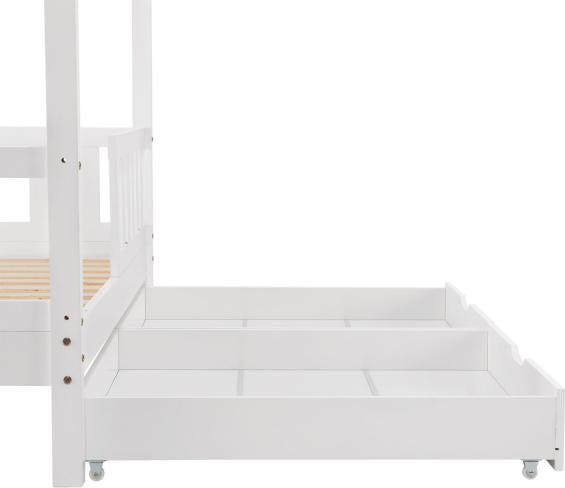 Immagine prodotto Juskys Lettino Marli con rete e rete a doghe (80 x 160 cm)