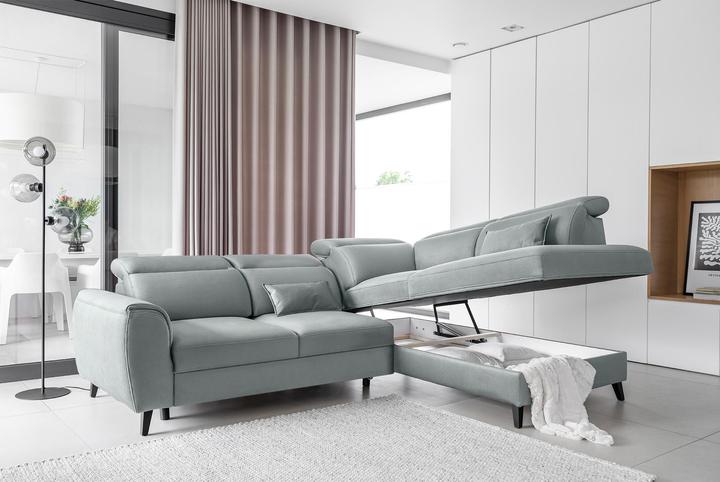 Actual product image ELTAP Noble (Corner sofa, 4-seater, Sofa bed)