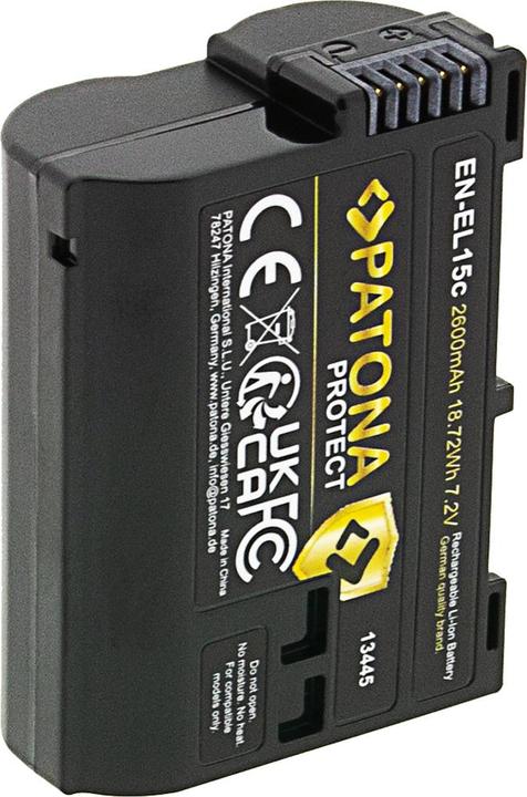 Actual product image Patona Protect EN-EL15C (Camera battery)