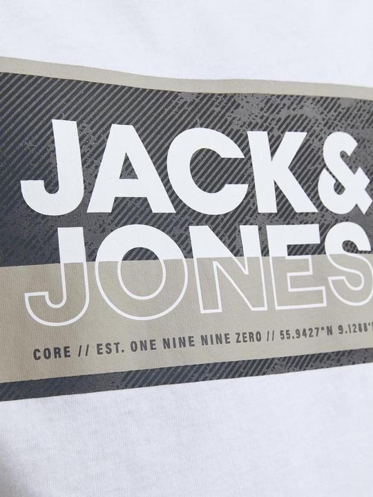 Actual product image Jack & Jones Jcologan Tee Ss Crew Neck Ss24 Jnr (152)