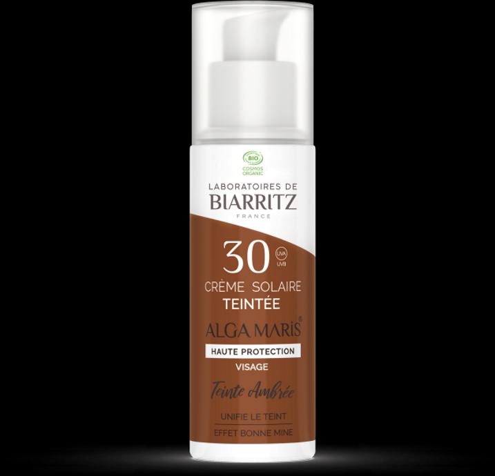 Produktbild Laboratoires de Biarritz LdB AM Sonnencr. Ges. get. Bernstein 30 (Sonnencreme Gesicht, SPF 30, 50 ml)