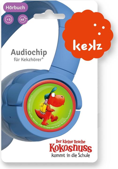 Actual product image Kekz Audio chip The Little Dragon Coconut comes to school (German)