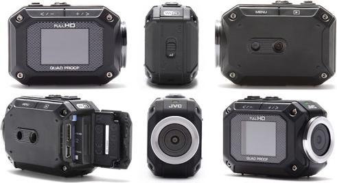 Produktbild JVC GC-XA1 Adixxion, FullHD, Wi-Fi, Action-Camera (5 x)