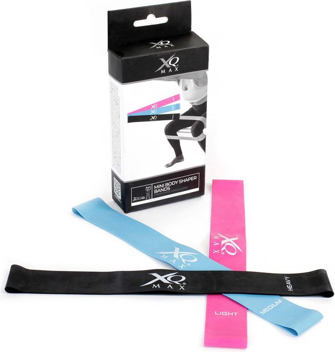 Actual product image Luxtri Fitness Bands Set with 3 Resistance Levels LIght, Medium, and Heavy, 100% Latex Resistance Bands, Pu (0.18 m)