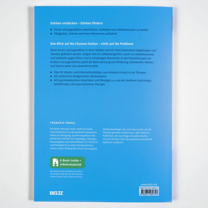 Image du produit Therapie-Tools Stärkenarbeit mit Kindern und Jugendlichen (Allemand, Hannah Heine, 2023)