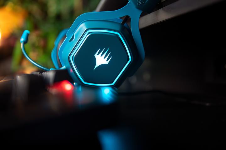 Produktbild Konix Casque Gaming 7.1 Bleu - Magic The Gathering (Kabelgebunden)