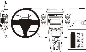 Image du produit Brodit ProClip - Support pour montage en voiture