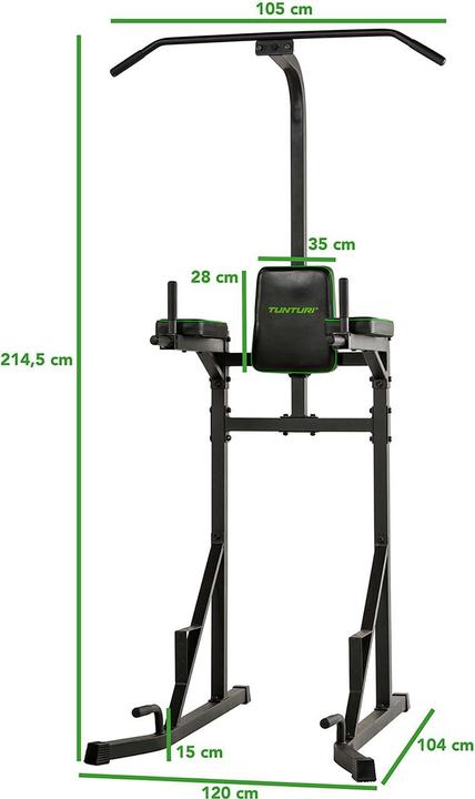 Actual product image Tunturi Klimmzugstation Power Tower PT20