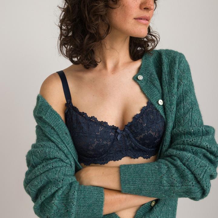 Produktbild La Redoute Collections Bügel-BH aus Spitze (85 B)