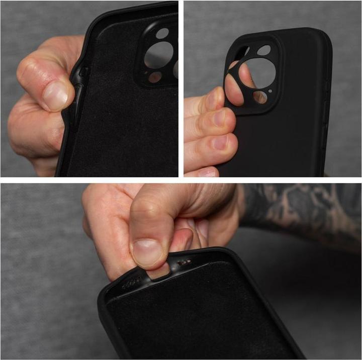 Produktbild OEM Back panel cover Case SILICONE 2mm for IPHONE 11 black (Apple iPhone 11)