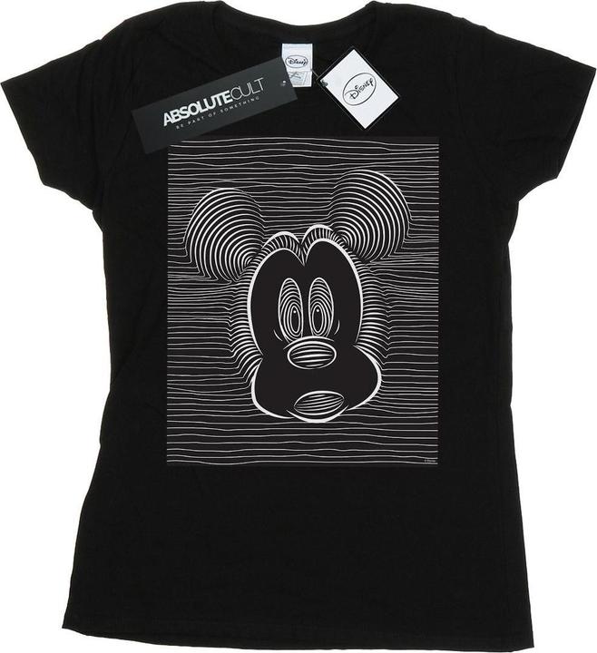 Actual product image Disney Womens/Ladies Mickey Mouse Magic Eye Cotton T-Shirt (M)
