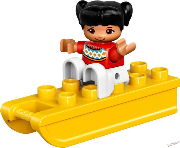 Produktbild LEGO Winterspass mit dem Weihnachtsmann (10837)