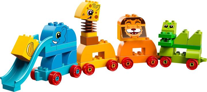 Actual product image LEGO DUPLO My first stone box with drawing animals (10863)
